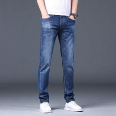 Men's Straight Leg Stretch Versatile Casual Jeans