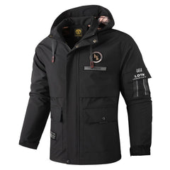 Men's Casual Parka Hooded Jacket