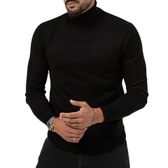 2023 New High Elastic High Collar Knitted Warm Base Cashmere Sweater