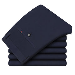 Summer Thin Casual Straight Elastic Breathable Trousers