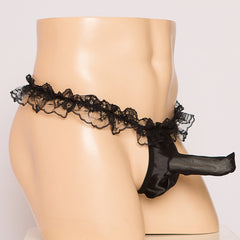 Men's Stretch Lace Mesh Thong