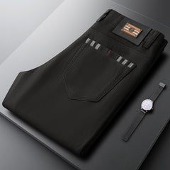 Men's Winter Fashion Business Casual Jeans