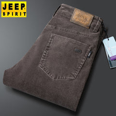 Straight-leg casual loose elastic solid color fashionable casual pants
