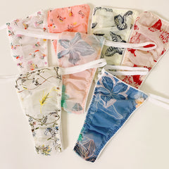 Large space antique romantic sexy thong