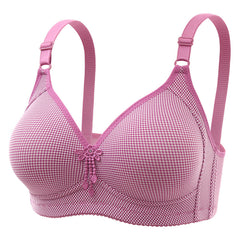 Push up wireless breathable bra
