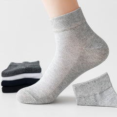 Men's 95% Cotton Mesh Sweat-absorbent Breathable Socks