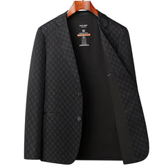 2024 New Slim Fit Casual Letter Printed Blazer
