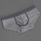 New Men's Low Waist Mesh Breathable Large Size Briefs