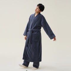 New Winter Coral Fleece Thickened Nightgown