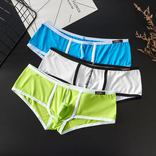 Men's New Soft and Comfortable Sexy Boxer Briefs