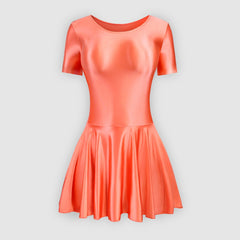 Shiny Silky Bodycon Tutu