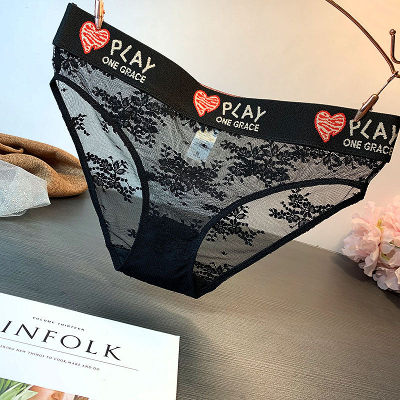 Lace Transparent Breathable Sexy Panties