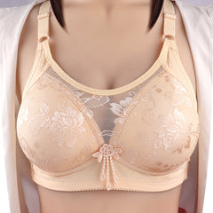 Thin no steel ring sexy plus size bra