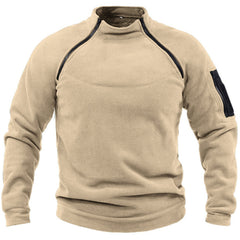 Men's Tactical Warm Breathable Outdoor Fleece Sweatshirt