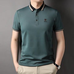 Men's Summer Thin Lapel Polo Shirt