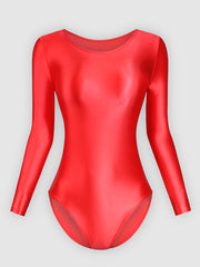 Bodycon Shiny Silk Bodysuit