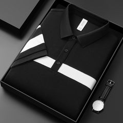 2023 Summer New Men's Loose Simple Polo Shirt