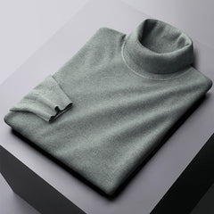 Turtleneck Warm Worsted Knit Sweater
