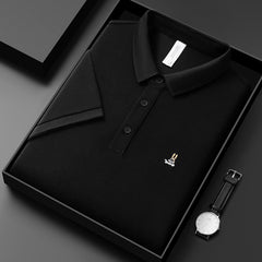 2023 Summer New Men's Loose Simple Polo Shirt