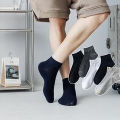 Men's 95% Cotton Mesh Sweat-absorbent Breathable Socks