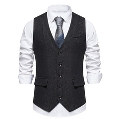 2023 Men's Slim Business Vest