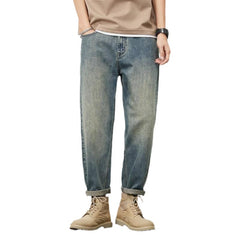 Men's Retro Loose Straight Casual Jeans