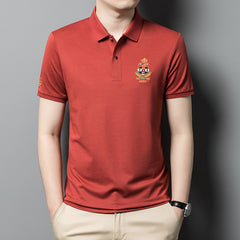 2023 Men's Fashion Lapel Short Sleeve POLO Shirt