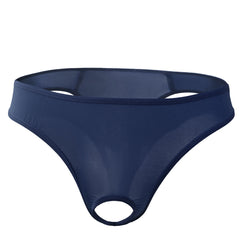 Men's Transparent Ice Silk Thong
