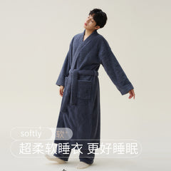 New Winter Coral Fleece Thickened Nightgown