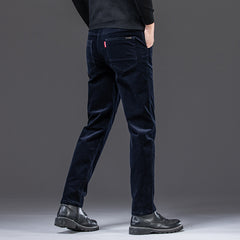 Men's Straight Warm Corduroy Pants