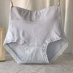 Pure cotton high waist tummy control seamless Panties