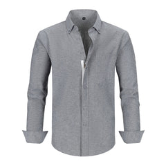 Men's Business Anti-wrinkle Zipper Shirt