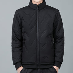 Thick warm lambskin cotton coat