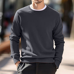 2024 New Men's Round Neck Knitted Sweater