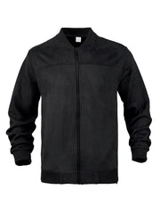 Men's Suede Zipper Casual Vintage Jacket