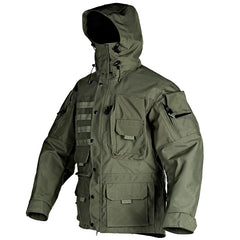 Outdoor wear-resistant waterproof jacket