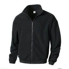 Men's Stand Collar Casual Polar Fleece Warm Jacket