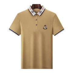 New stretch embroidered POLO shirt