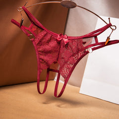 Lace Crotchless Transparent Sexy Thong