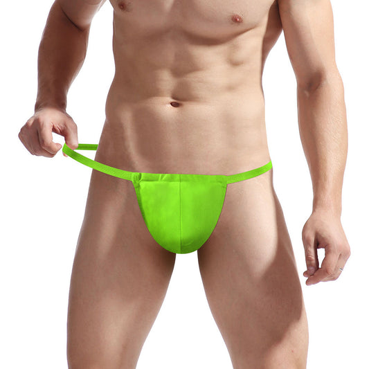 Tzy028T Swimming Suspenders Ring Thong