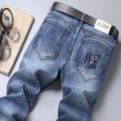 Slim Fit Fashionable All-match Casual Jeans
