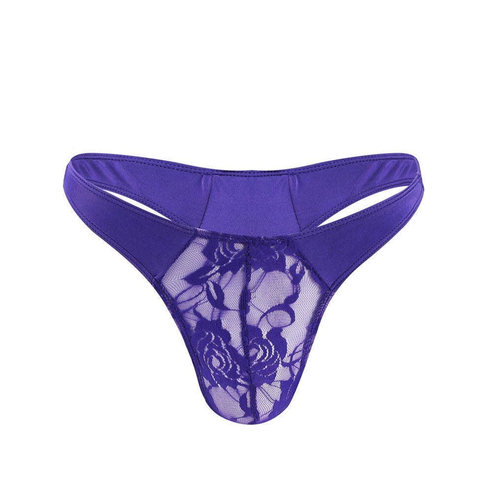 Trendy personalized lace U-convex perspective Panties