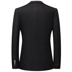 2024 New Men's Slim Business Wedding Party Casual Blazer