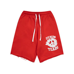Men's Fashionable Kapok Print Casual Sports Shorts