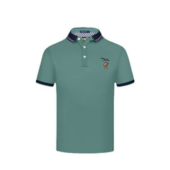 New thin lapel casual sports polo shirt