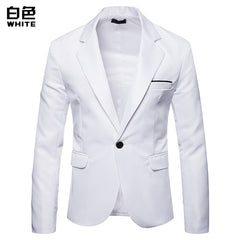 Men's Large Size Casual Blazer