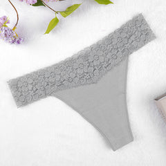 Women's Low Waist Sexy Lace Briefs
