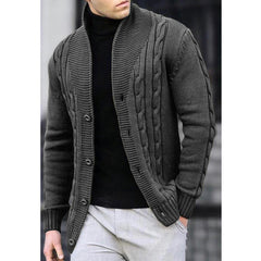 New Men's Casual Knit Cardigan Sweater
