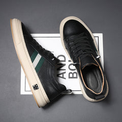 2023 New Large Size Leather Casual Sneakers