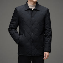 Thick warm lapel jacket